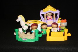 Learning Curve Play Town Princess Fantasy Horse &amp; Carriage King Queen Play set - $74.95