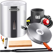 VEVOR 6KG Propane Melting Furnace Kit Large Capacity Foundry Kilns with ... - $109.90