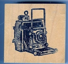 Crown  Graphic Graflex Top Range Camera Rubber Stamp lg - $25.68