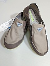 Mens Columbia Bahama Vent PFG Slip On Shoes Fishing Kettle Beige/Gray NWT Size 8 - £39.32 GBP