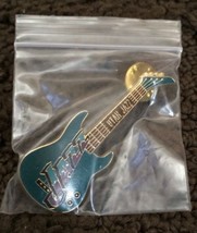 Vtg NBA Utah Jazz Guitar Lapel Pin - Fast Ship! - £15.44 GBP