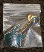 Vtg NBA Utah Jazz Guitar Lapel Pin - Fast Ship! - £15.80 GBP