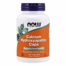 NOW Supplements, Calcium Hydroxyapatite Caps, Supports Bone Health*, 120 Caps... - £14.19 GBP