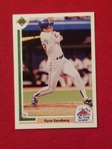 1991 Upper Deck Final Edition Ryne Sandberg AS #93F Chicago Cubs FREE SHIPPING - £1.43 GBP