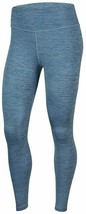 Nike Womens  Heather Blue Grey Active Cropped Legging Pants Sz X-Large X... - £51.43 GBP