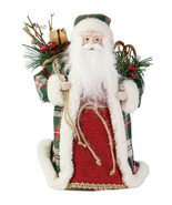 Dept 56 Santa 6006862 Country Living Plaid Outfit Figurine Tree Topper 1... - $54.13 CAD