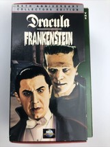 Dracula &amp; Frankenstein 60th Anniversary Double VHS Box Set Universal - £14.63 GBP