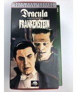 Dracula &amp; Frankenstein 60th Anniversary Double VHS Box Set Universal - $18.50