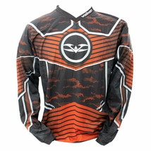 New Valken Fate GFX Paintball Playing Jersey Digi Tiger Red Camo - Large L - $39.95