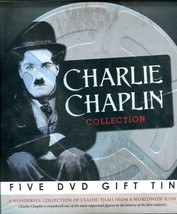 Charlie Chaplin Film in Metal Reel Tin, Good Collection, DVDs - £9.67 GBP