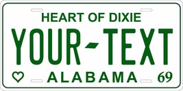 Alabama 1969 License Plate Personalized Custom Car Auto Bike Motorcycle Moped - $10.99+