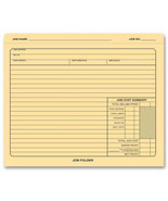 Manila Folder - Job Folder - $42.93 CAD