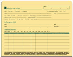 Standard Employee Folder - $47.76