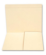Top Tab Half Pocket Manila Folder, 11 pt - $66.66 CAD