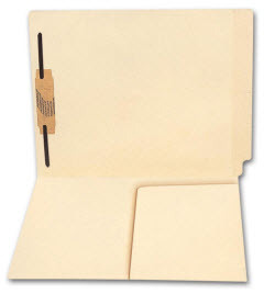 File Folder Half Pocket One Fastener - $47.76