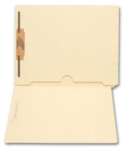 End Tab Full Pocket Folder, 11 pt, One Fastener - $56.67