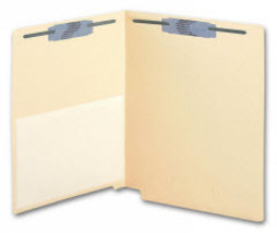 End Tab Folders, Vinyl Pocket, Manila, 11Pt - $56.82