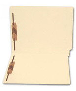 End Tab Full Cut Manila Folder, 11 pt, Two Fastener - $59.88 CAD