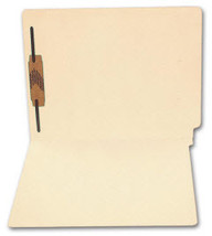 End Tab Full Cut Manila Folder, 14 pt, One Fastener - $37.88