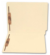 End Tab Full Cut Manila Folder, 18 pt, Two Fastener - $58.47