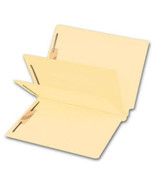 End Tab Double Divider Folder, 14 pt, Multi-Fastener - $61.01 CAD