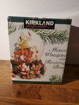 Kirkland Signature Christmas Musical Waterglobe Santa with Revolving Base - £32.12 GBP