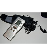 Sony ICD-R100 Handheld Digital Voice Recorder TESTED W CASE AND EARBUDS w6a - $22.32