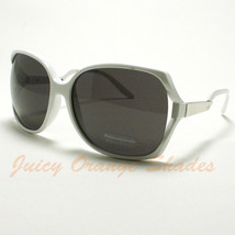 Womens Sunglasses UV 400 Oversized Square Fashion Stylish Eyewear WHITE - £7.80 GBP