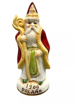 Trim-A-Tree Collectible Saint Nicholas As Bishop 1909 Poland 5&quot; x 2&quot; Porcelain - $10.39