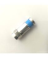 F Male Compression Quad Shield RG6 Coax RF Connector Cable Satellite 75 ... - $13.58 CAD