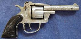 Kilgore Eagle vintage toy double action cap revolver pistol gun 1950 USA - $38.00
