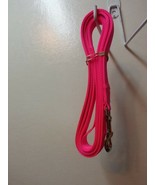 Carter Pet Supply Dog Leash 1&#39;&#39; Webbing 2 Ply Matching Adjustable Collar - £15.92 GBP