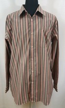 Stanley Blacker Mens XL Shirt Business Dress Shirt Long Sleeve Casual Or... - £14.73 GBP