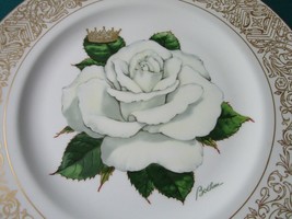 Boehm Collector Plates Flowers Roses Princess Diana, Love Rose Tranksgiving Pick - £30.63 GBP