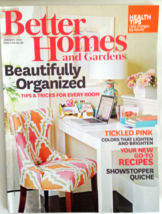 Better Homes and Gardens Beautifully Organized January 2015 Home Decor R... - £5.89 GBP