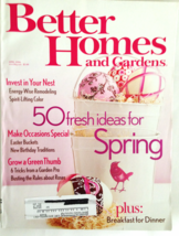 Better Homes and Gardens  Fresh Ideas for Spring April 2006 Home Decor R... - £5.89 GBP