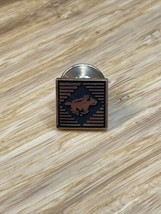 Vintage Horse Rodeo Cowboy Rancher Bronco Lapel Pin Pinback KG JD - £7.82 GBP