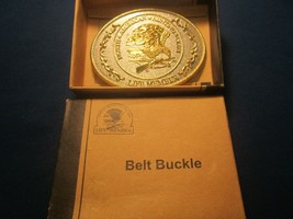 Vintage Metal Belt Buckle NORTH AMERICAN HUNTING CLUB Life Member IN BOX... - $11.52