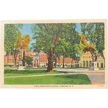 Vintage Postcard, vista from State Capitol, Concord, New Hampshire - £7.85 GBP