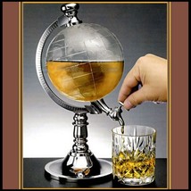 Clear World Globe Beverage Water Beer Wine Alcohol Drink Bar Pour Dispenser - $78.95