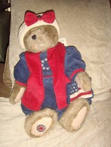 Boyds Bears Liza GloryBear Americana Plush Patriotic Bear - £19.97 GBP