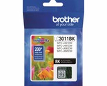 Brother Printer LC3011BK Singe Pack Standard Cartridge Yield Upto 200 Pa... - $25.85