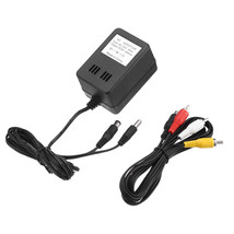 Audio Av Rac Cable Cord Adapter+Ac Power Supply For Sega Genesis 2 &amp; 3 1... - £17.55 GBP