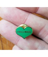 Vintage Heart Love Chilliwack Pin Green - £9.84 GBP