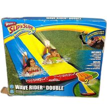 WHAM-O Slip ’N Slide Wave Rider Double Water Slide Boogies, Anchors, &amp; P... - $19.55