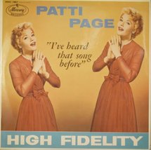 I&#39;ve Heard that Song Before [Vinyl] Patti Page - £14.79 GBP