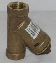 Legend Valve One Inch Pipe Y Strainer Lead Free Brass 105 505NL image 3