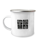 Inspirational Mugs Avatar Elements Square, Water Earth Fire Air Camper-Mug  - £14.27 GBP