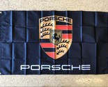 Porsche Flag 3X5 Ft Polyester Banner USA - £12.58 GBP