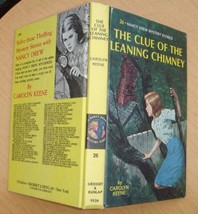 Nancy Drew 26 The Clue of the Leaning Chimney 1978B-52 PC - $11.95